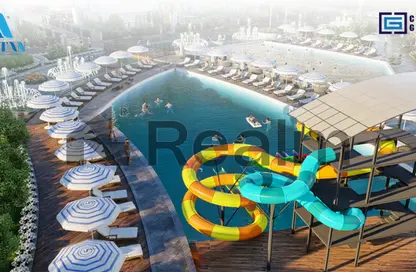 Chalet - 2 Bedrooms - 2 Bathrooms for sale in Plage - Sidi Abdel Rahman - North Coast