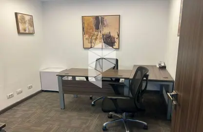 Office Space - Studio - 1 Bathroom for rent in Bank Center Street - South Teseen St. - The 5th Settlement - New Cairo City - Cairo