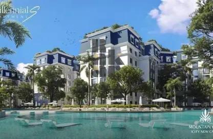 iVilla - 3 Bedrooms - 3 Bathrooms for sale in Mountain View iCity - 5th Settlement Compounds - The 5th Settlement - New Cairo City - Cairo