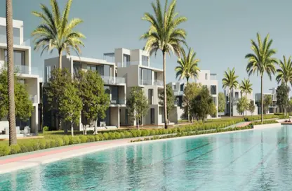 Chalet - 2 Bedrooms - 3 Bathrooms for sale in The Med - Ras Al Hekma - North Coast