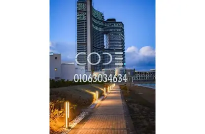 Apartment - Studio - 1 Bathroom for sale in The Gate Towers - New Alamein City - Al Alamein - North Coast