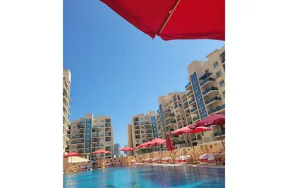 شقة - 2 غرف نوم - 2 حمامات للبيع في الداون تاون - مدينة العلمين الجديدة - العلمين - الساحل الشمالي