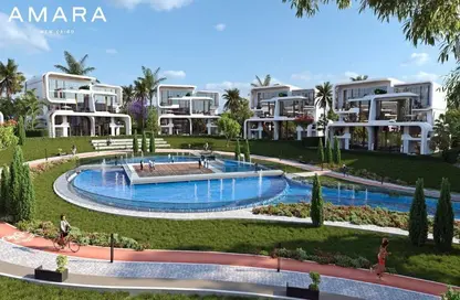 Apartment - 2 Bedrooms - 2 Bathrooms for sale in Amara - El Lotus - New Cairo City - Cairo