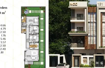 Apartment - 3 Bedrooms - 3 Bathrooms for sale in Bait Alwatan - The 5th Settlement - New Cairo City - Cairo