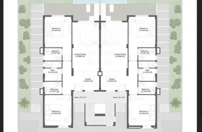 Chalet - 2 Bedrooms - 3 Bathrooms for sale in Al Masyaf - Ras Al Hekma - North Coast