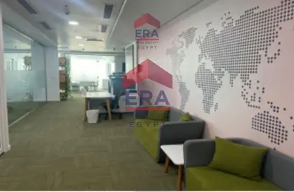 Office Space - Studio - 2 Bathrooms for rent in Smart Village - Cairo Alexandria Desert Road - 6 October City - Giza