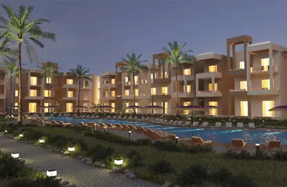 Chalet - 2 Bedrooms - 1 Bathroom for sale in Blumar - Al Ain Al Sokhna - Suez