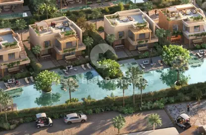 فيلا - 3 غرف نوم - 3 حمامات للبيع في رملة ليك سايد - قسم الضبعة - الساحل الشمالي