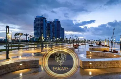 Apartment - 2 Bedrooms - 2 Bathrooms for sale in The Gate Towers - New Alamein City - Al Alamein - North Coast