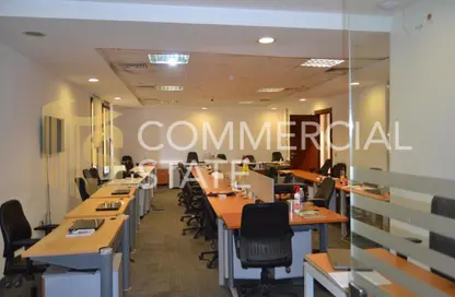 Office Space - Studio - 1 Bathroom for rent in Bank Center Street - South Teseen St. - The 5th Settlement - New Cairo City - Cairo