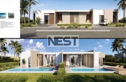 Twin House - 4 Bedrooms - 5 Bathrooms for sale in June - Ras Al Hekma - North Coast
