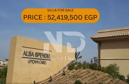 Villa - 7 Bedrooms - 7 Bathrooms for sale in Alba Spendia - Uptown Cairo - Mokattam - Cairo
