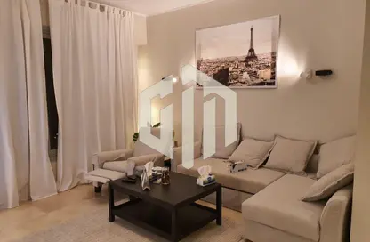 Apartment - Studio - 1 Bathroom for rent in Palm Hills Village Avenue - North Investors Area - New Cairo City - Cairo