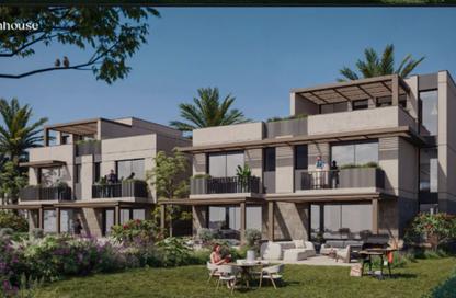 Townhouse - 3 Bedrooms - 3 Bathrooms for sale in Rivers - New Zayed City - Sheikh Zayed City - Giza