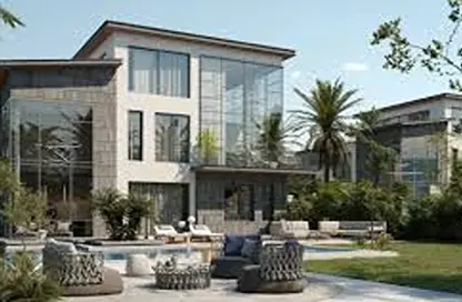 تاون هاوس - 3 غرف نوم - 3 حمامات للبيع في كريك تاون - التجمع الاول - مدينة القاهرة الجديدة - القاهرة