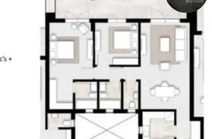 Apartment - 2 Bedrooms - 3 Bathrooms for sale in Park Side Residence - Zed Towers - Sheikh Zayed Compounds - Sheikh Zayed City - Giza