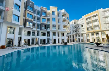 Apartment - 2 Bedrooms - 1 Bathroom for sale in Aqua Palms Resort - Hurghada Resorts - Hurghada - Red Sea