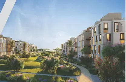 Apartment - 3 Bedrooms - 4 Bathrooms for sale in Elan - Cairo Gate - Sheikh Zayed Compounds - Sheikh Zayed City - Giza