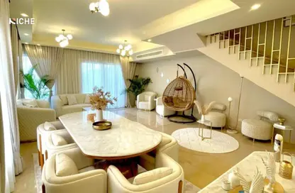 Twin House - 4 Bedrooms - 4 Bathrooms for sale in Lake West - Sheikh Zayed Compounds - Sheikh Zayed City - Giza