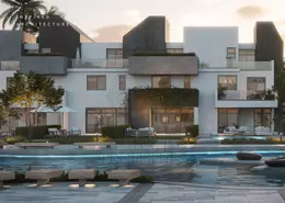 Townhouse - 3 Bedrooms - 3 Bathrooms for sale in Rivers - New Zayed City - Sheikh Zayed City - Giza