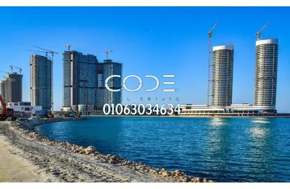Apartment - 3 Bedrooms - 2 Bathrooms for sale in North Edge Towers - New Alamein City - Al Alamein - North Coast