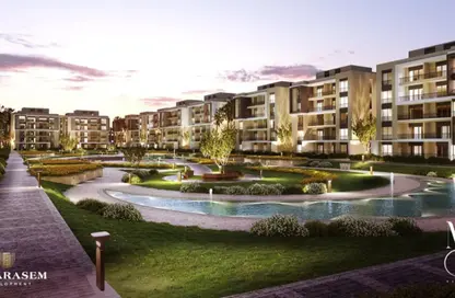 شقة - 3 غرف نوم - 2 حمامات للبيع في مون ريزيدنس - فيفث سكوير - التجمع الخامس - مدينة القاهرة الجديدة - القاهرة