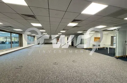 Office Space - Studio - 2 Bathrooms for rent in Bank Center Street - South Teseen St. - The 5th Settlement - New Cairo City - Cairo