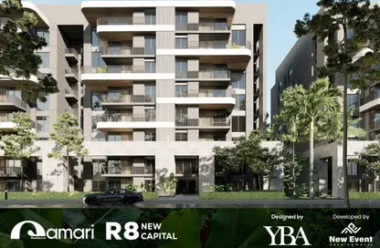 Duplex - 4 Bedrooms - 5 Bathrooms for sale in Qamary - R8 - New Capital City - Cairo