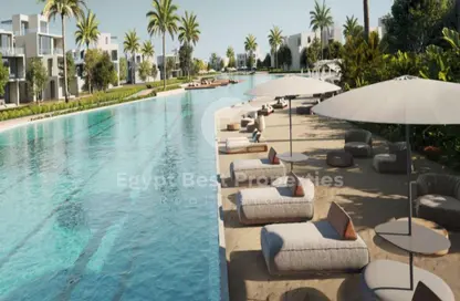 Chalet - 3 Bedrooms - 4 Bathrooms for sale in The Med - Ras Al Hekma - North Coast