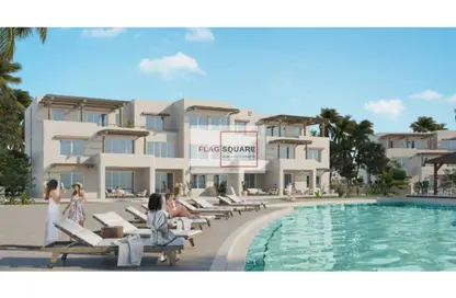 Chalet - 2 Bedrooms - 2 Bathrooms for sale in Hacienda West - Ras Al Hekma - North Coast