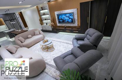 Penthouse - 3 Bedrooms - 2 Bathrooms for rent in North Lotus - El Lotus - New Cairo City - Cairo