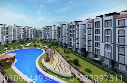 Apartment - 2 Bedrooms - 2 Bathrooms for sale in New Obour City - Qalyubia