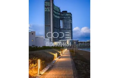 Apartment - Studio - 1 Bathroom for sale in The Gate Towers - New Alamein City - Al Alamein - North Coast