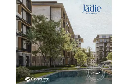 Apartment - 2 Bedrooms - 2 Bathrooms for sale in Jadie Residence - The 3rd Settlement - New Cairo City - Cairo