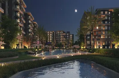 Apartment - 3 Bedrooms - 3 Bathrooms for sale in Qamary - R8 - New Capital City - Cairo
