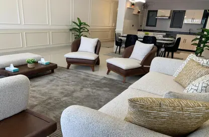 Apartment - 2 Bedrooms - 2 Bathrooms for rent in Lake View Residence - 5th Settlement Compounds - The 5th Settlement - New Cairo City - Cairo