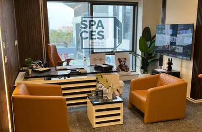 Office Space - Studio - 1 Bathroom for rent in Al Shouyfat - 5th Settlement Compounds - The 5th Settlement - New Cairo City - Cairo