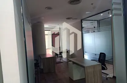 Office Space - Studio - 1 Bathroom for rent in Bank Center Street - South Teseen St. - The 5th Settlement - New Cairo City - Cairo