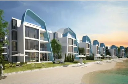 منزل مزدوج - 3 غرف نوم - 4 حمامات للبيع في المونت جلاله - العين السخنة - السويس