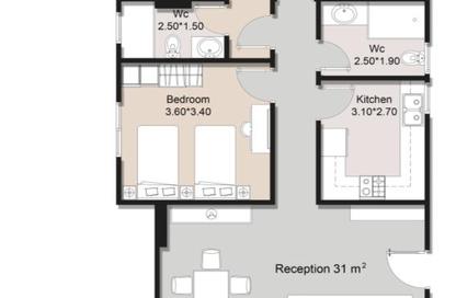 Apartment - 3 Bedrooms - 2 Bathrooms for sale in Bait Alwatan - The 5th Settlement - New Cairo City - Cairo