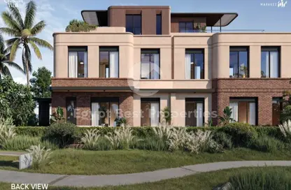 Townhouse - 3 Bedrooms - 3 Bathrooms for sale in Crescent Walk - 5th Settlement Compounds - The 5th Settlement - New Cairo City - Cairo