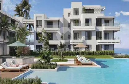 Duplex - 2 Bedrooms - 3 Bathrooms for sale in June - Ras Al Hekma - North Coast