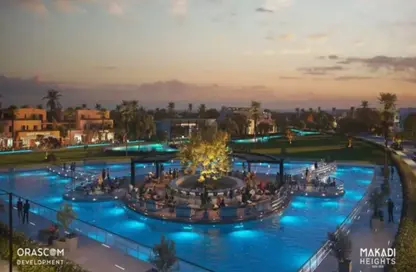 منزل مزدوج - 3 غرف نوم - 3 حمامات للبيع في مكادي ريزورت - مكادي - الغردقة - محافظة البحر الاحمر