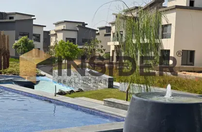 Twin House - 4 Bedrooms - 5 Bathrooms for sale in Creek Town - The 1st Settlement - New Cairo City - Cairo