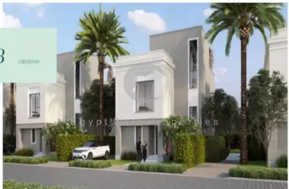 Townhouse - 3 Bedrooms - 4 Bathrooms for sale in Belle Vie - New Zayed City - Sheikh Zayed City - Giza