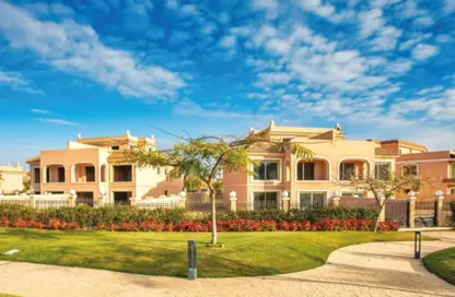 Twin House - 5 Bedrooms - 5 Bathrooms for sale in Cleopatra Palace - 5th District - Shorouk City - Cairo