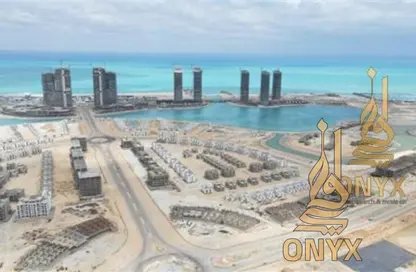 شقة - 3 غرف نوم - 2 حمامات للبيع في الداون تاون - مدينة العلمين الجديدة - العلمين - الساحل الشمالي