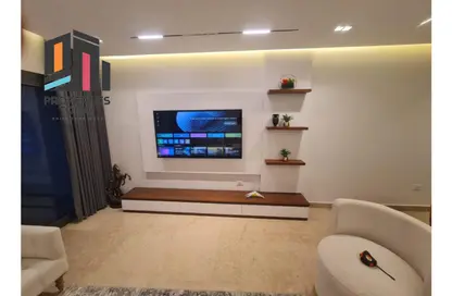 Apartment - 3 Bedrooms - 3 Bathrooms for rent in Park Side Residence - Zed Towers - Sheikh Zayed Compounds - Sheikh Zayed City - Giza