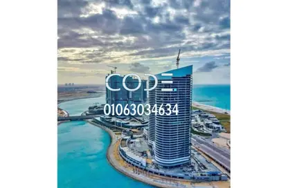 Apartment - 2 Bedrooms - 2 Bathrooms for sale in North Edge Towers - New Alamein City - Al Alamein - North Coast