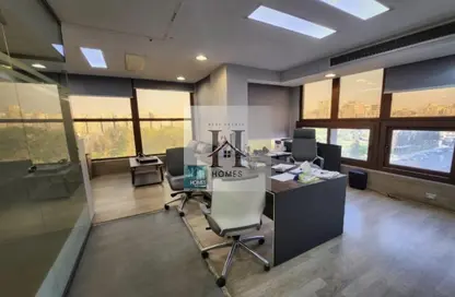 Half Floor - Studio - 4 Bathrooms for rent in Degla Square - Degla - Hay El Maadi - Cairo